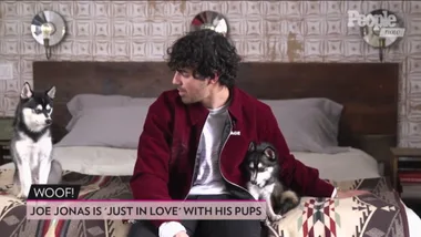 Sexy Men and Their Pets! Joe Jonas Is ‘Just in Love’ With His Pups