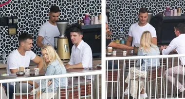 PICTURE EXCLUSIVE: Jackie O and Beau Ryan enjoy lunch