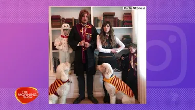 Curtis Stone family Halloween celebration