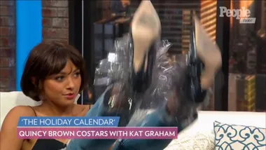 Kat Graham Reveals the Key to Her On-Screen Chemistry With Co-Star Quincy Brown in ‘The Holiday Calendar’