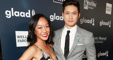 Harry Shum Jr and wife Shelby Rabara are pregnant