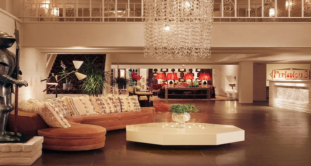 Parker Palm Springs lobby