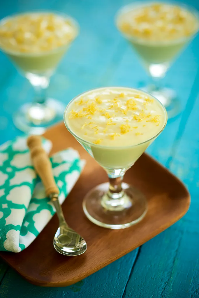 Lemon Mousse Cups