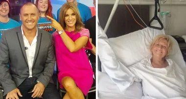 Larry Emdur reveals his mum Faye is in hospital