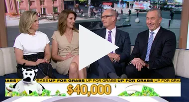 WATCH: Nat Barr and Kochie joke about hating each other on Sunrise