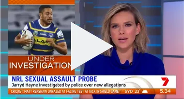 WATCH: Jarryd Hayne accused of another alleged sexual assault