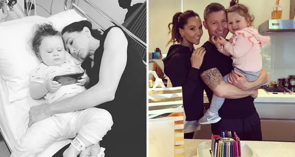 Michael and Kyly Clarke reveal why their daughter was rushed to hospital