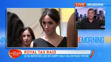 Meghan Markle under scrutiny from the US tax department