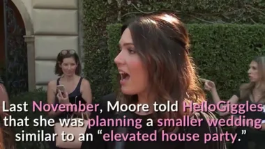 Mandy Moore got married, and the wedding sounds like a boho fantasy