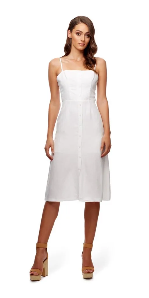 white dress