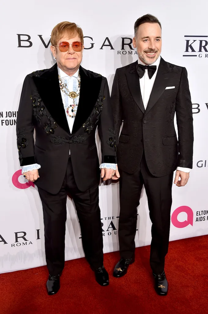 Elton John and husband David Furnish