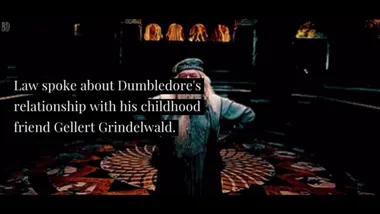 Jude Law Discusses Playing Dumbledore