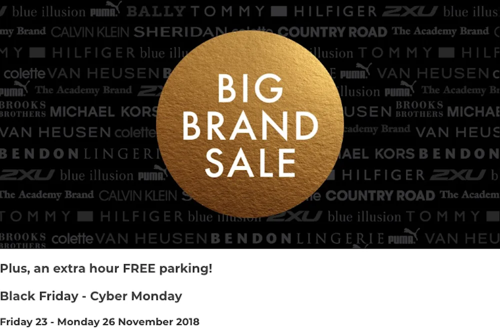 Black Friday sale