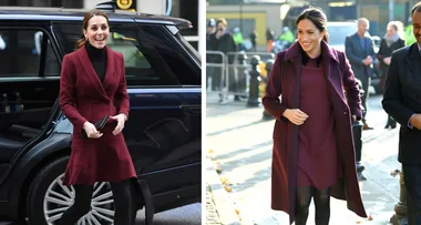 Meghan Markle and Kate Middleton just wore the same outfit
