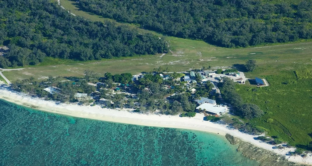 Lady Elliot Island ariel view