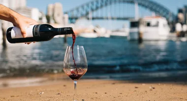 You can now go wine tasting in the middle of Sydney Harbour