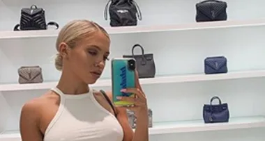 Tammy Hembrow appears to have split from her rapper boyfriend, Jahkoy Palmer