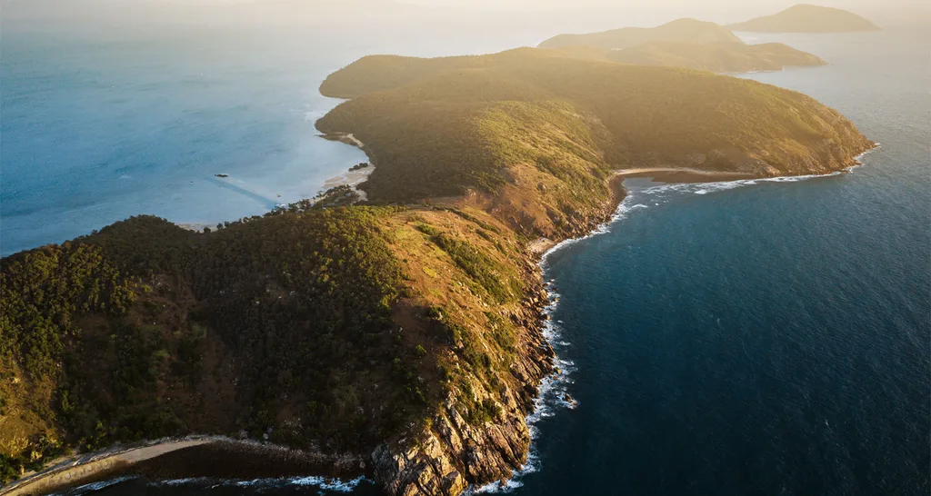 Orpheus Island from above