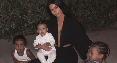 Did Kim Kardashian drop a major hint about the sex of her fourth baby?