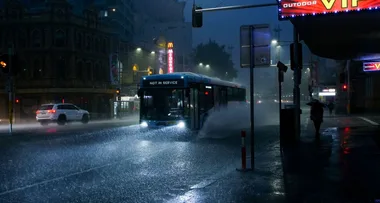 Sydney storm is here and there are major flash flooding warnings