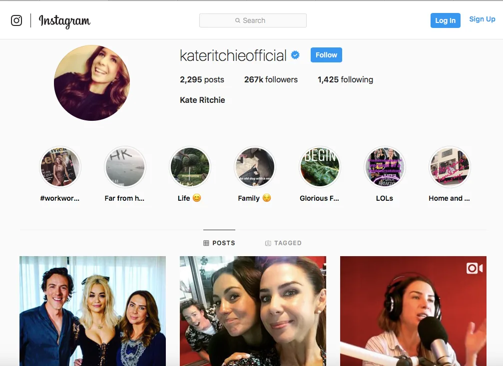 Kate Ritchie Instagram