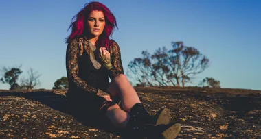 Shocking photo: Karise Eden in horror motorbike crash