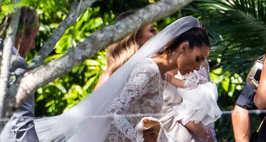 FIRST PICS: Sam Wood and Snezana Markoski are married!