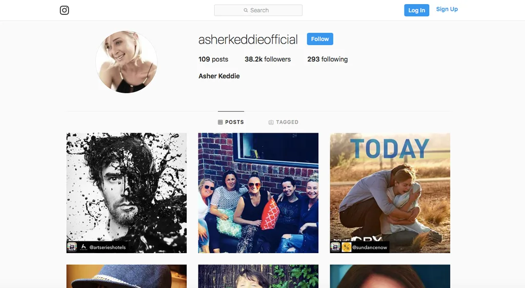 Asher Keddie Instagram