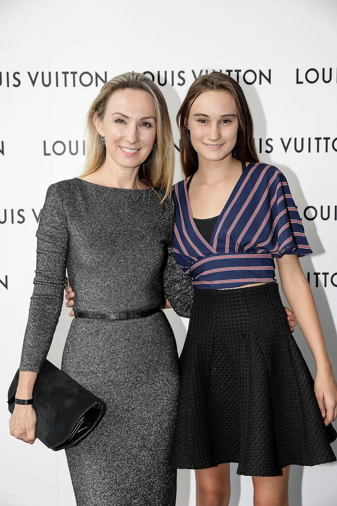 Lisa McCune with daughter Remy Disney