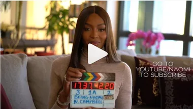 Naomi Campbell has her own You Tube channel now