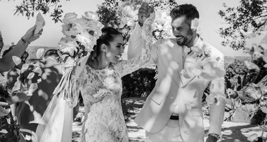 Sam Wood shares unseen brand new wedding photos of Snezana and baby Willow