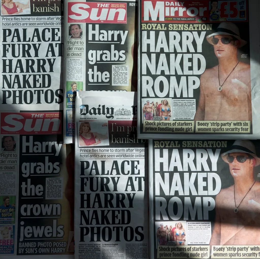 Harry in hot water