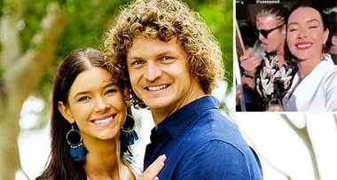 Bachelor Nick and Brittany in heated public clash