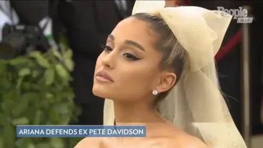 Ariana Grande Asks Fans to ‘Be Gentler’ with Pete Davidson: ‘I Care Deeply’ About His ‘Health’
