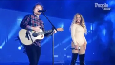 Beyoncé and Ed Sheeran Stir Twitter Controversy Over Global Citizen Festival Wardrobe