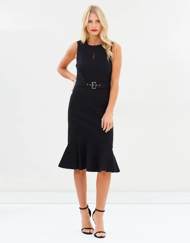 Percy Belted Pencil Dress
