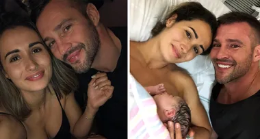 Kris Smith’s girlfriend Sarah Boulazeris welcomes their first baby together