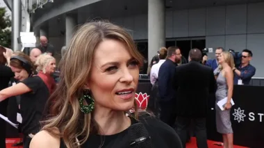 Who interviews Kat Stewart the AACTAs