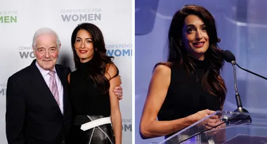 Amal Clooney opens up about ‘unwanted advances’ in the workplace to father-in-law Nick Clooney
