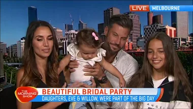 Sam and Snezana chat about their honeymoon plans