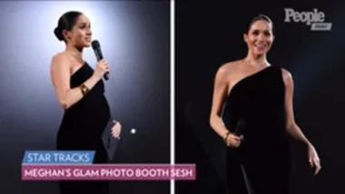 Meghan Markle (and Her Growing Bump) Just Shocked the Audience at the British Fashion Awards