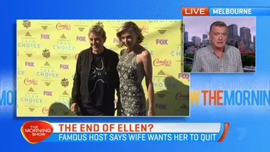 Ellen DeGeneres hints at show coming to an end