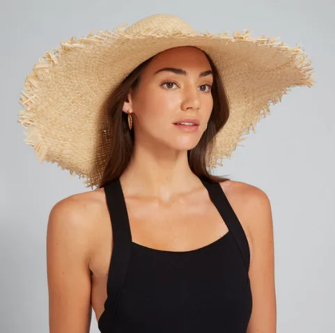 seed straw hat