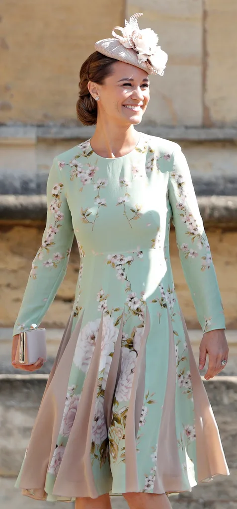 Pippa at Prince Harry and Meghan Markle's wedding