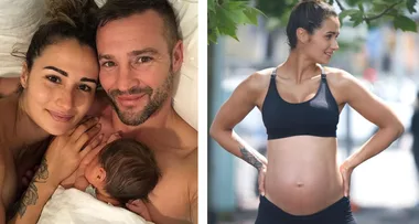 Kris Smith’s girlfriend Sarah Boulazeris post baby body