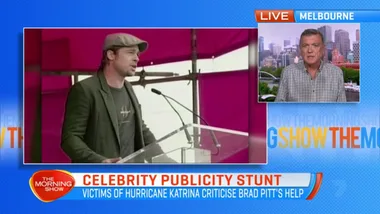 Brad Pitt under fire over charity