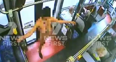 WATCH: Sydney bus evacuated as woman passenger strips completely nude