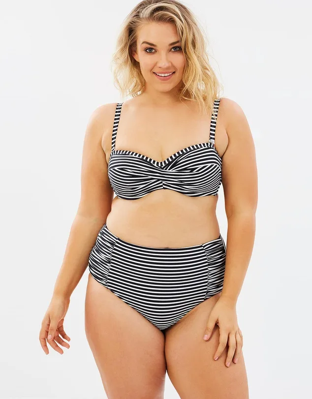 high waisted bikini