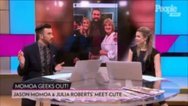 Jason Momoa Took His Mom to Meet Julia Roberts — And They Both ‘Geeked Out’