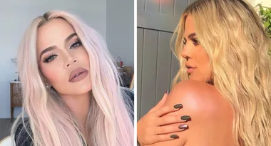 Khloe Kardashian debuts new hair on Instagram